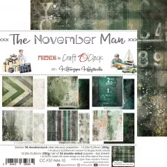 The November Man - 6x6 Paper Set