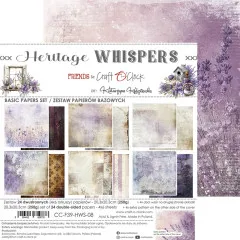 Heritage Whispers - 8x8 Basic Paper Set