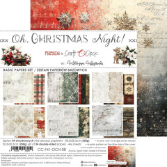Oh Christmas Night - 8x8 Basic Paper Set