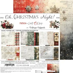 Oh Christmas Night - 8x8 Basic Paper Set