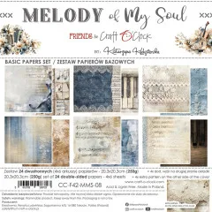 Melody of My Soul - 8x8 Basic Paper Set