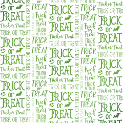 12x12 Luxury Foiled Acetate Pack - Trick or Treat