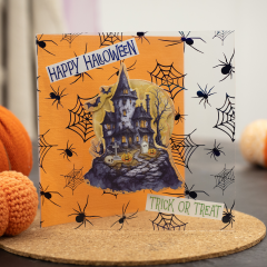 8x8 Luxury Foiled Acetate Pack - Trick or Treat