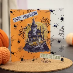 8x8 Luxury Foiled Acetate Pack - Trick or Treat