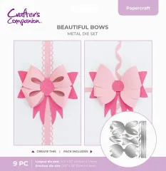 Metal Die - Beautiful Bows