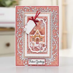 Metal Cutting Die - Frame Create a Card - Christmas Cheer