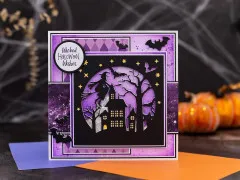 Metal Die - Halloween - Create-a-Card Haunted House