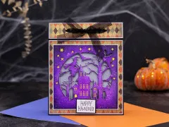 Metal Die - Halloween - Create-a-Card Haunted House