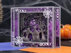 Metal Die - Halloween - Create-a-Card Spooky Graveyard