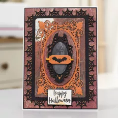 Metal Cutting Die - Frame Create a Card - Trick or Treat