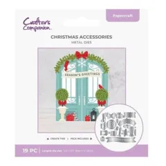 Cutting Die - Door & Fireplace - Christmas Accessories
