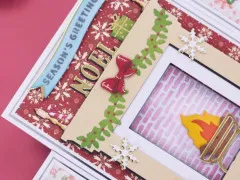 Cutting Die - Door & Fireplace - Christmas Accessories