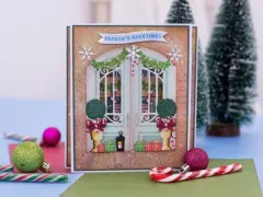 Cutting Die - Door & Fireplace - Christmas Accessories