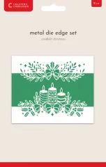 Christmas Top & Bottom Edge Dies - Candlelit Christmas