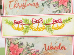 Metal Die - Christmas Borders - Edge'able Christmas Bells