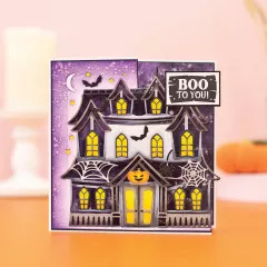 Metal Cutting Die - Halloween & Christmas - Edgeable Enter If You Dare