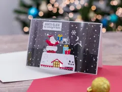 Christmas Top & Bottom Edge Dies - On the Rooftops