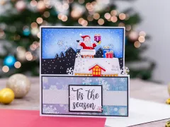 Christmas Top & Bottom Edge Dies - On the Rooftops