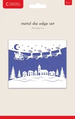 Christmas Top & Bottom Edge Dies - Christmas Eve