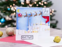 Christmas Top & Bottom Edge Dies - Christmas Eve