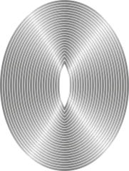 Metal Die - Nesting 8 Inch Oval 