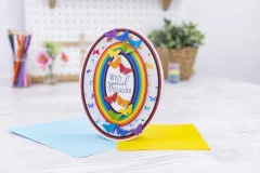 Metal Die - Nesting 8 Inch Oval 