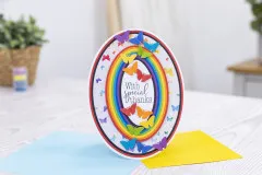 Metal Die - Nesting 8 Inch Oval 