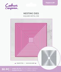 Metal Die - Nesting 8 Inch Square
