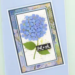 Metal Cutting Die - Layered Florals - Blooming Hydrangea