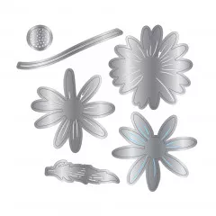 Metal Cutting Die - Layered Florals - Delightful Daisy