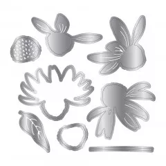 Metal Cutting Die - Layered Florals - Elegant Echinacea