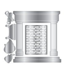 Metal Die - Door & Fireplace - Fireplace