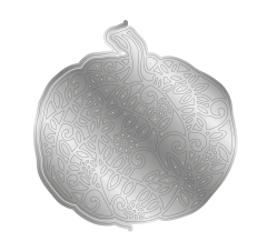 Metal Die - Fall Decorative Motif - Intricate Pumpkin Season