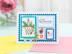 Metal Die - Stitched Edge Postage Stamps