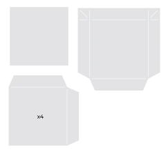 Metal Die & Template - Santa Card - Santa