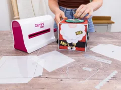 Metal Die & Template - Santa Card - Santa