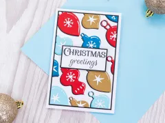 Metal Die - Christmas Embellishments - Baubles