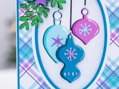 Metal Die - Christmas Embellishments - Baubles