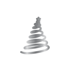 Metal Die - Christmas Embellishments - Christmas Tree
