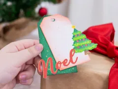 Metal Die - Christmas Tags