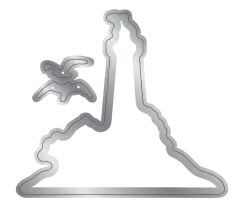 Stamp and Die Set - Message in a Bottle - Lighthouse Scene