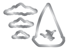 Stamp and Die Set - Message in a Bottle - Sailboat