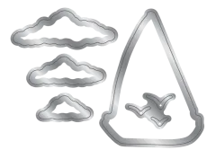 Stamp and Die Set - Message in a Bottle - Sailboat