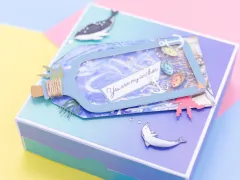 Metal Die & Stencil Set - Message in a Bottle - Message Bottle