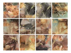 Marble - 12x12 Paper Pad - Imperial Topaz