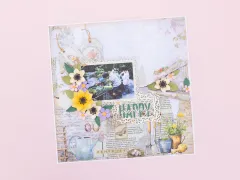 His & Her Garden Shed - 12x12 Paper Pad - Scrapbook Memories