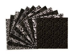 Flocked Damask - 12x12 Paper Pad