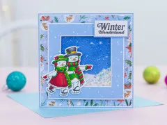 Clear Stamps - Retro Christmas - Winter Blessings
