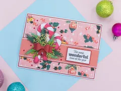 Clear Stamps - Retro Christmas - Winter Blessings