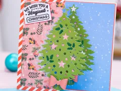 Metal Die - Retro Christmas - Edge'able Christmas Tree